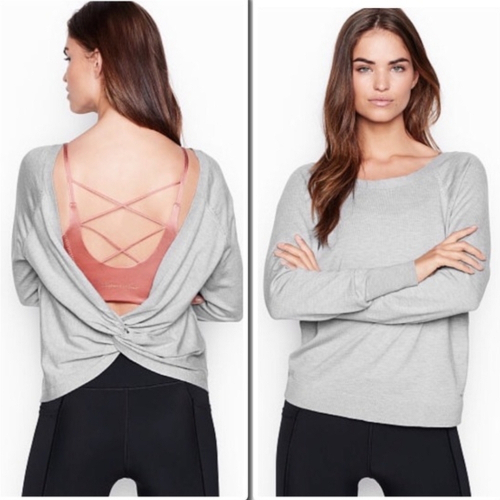 Gray Long Sleeve Sweater